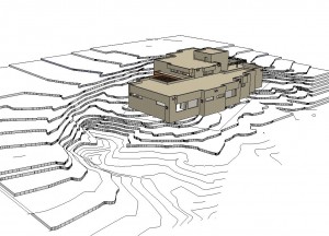 this is what I could do if I had the contours instead of the points.  So much better to study the grading options.